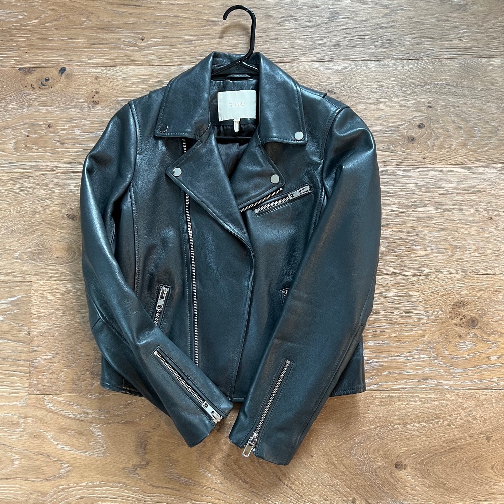 Maje Leather Jacket